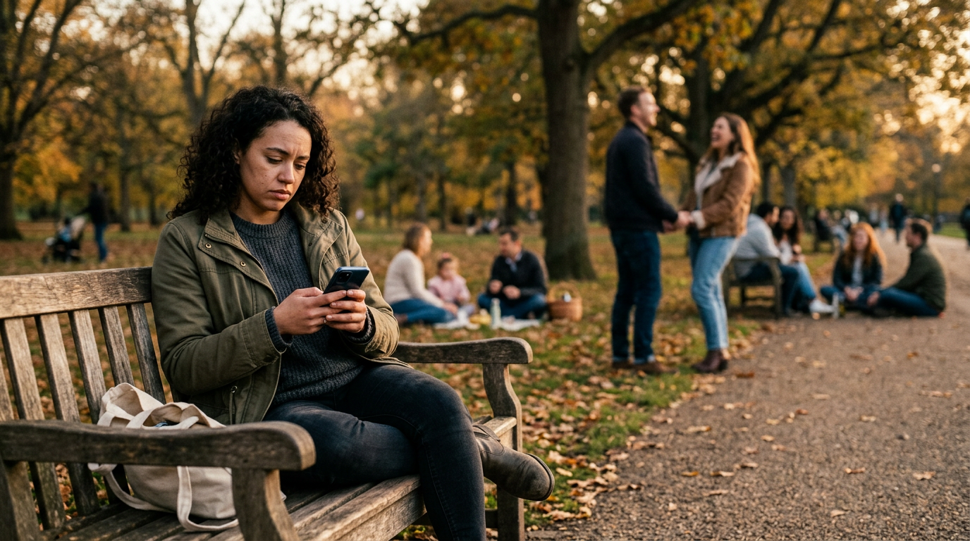 Diverse group of adults enjoying coffee and conversation, illustrating meaningful friendships.